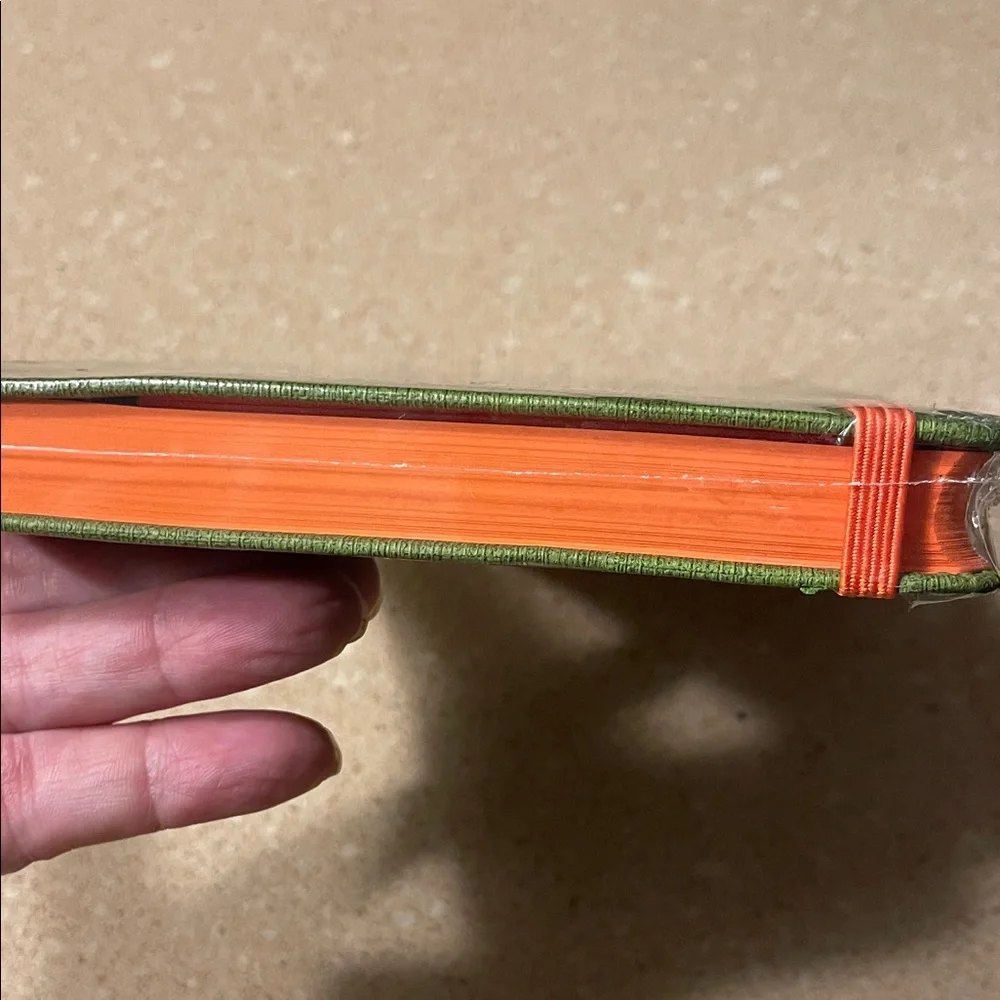 The Art of War by Sun Tzu-Novel Journal — Green Cover with Orange Elastic